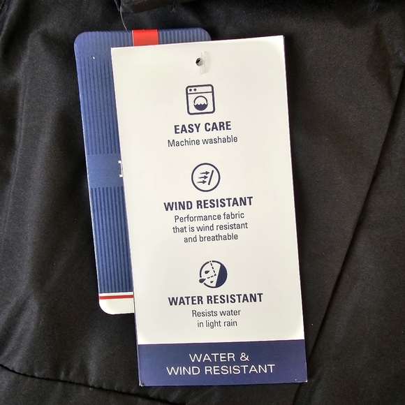 NWT IZOD 3-in-1 Tech System Jacket Black Men’s L Waterproof Windproof - Picture 15 of 16